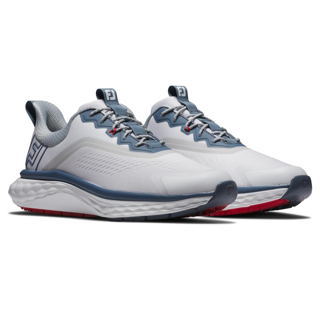 FootJoy Golf Shoes FJ Quantum Laced Cm 3E Men's White/Blue 27.0