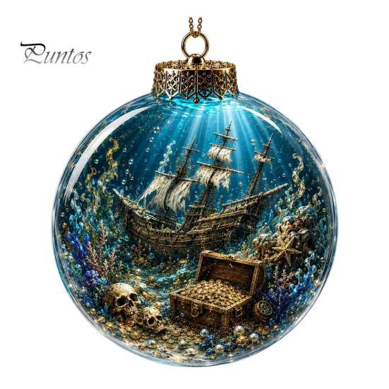 Acryl Ozeanleben Kollektion Weihnachtsbaumkugel Ornament, Klarer Meeres-Leuchtstern Fisch Feiertags-Tischdekoration zum Aufhängen für Weihnachtsbaum,