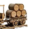 3D Wooden Puzzle - High Difficulty Adult Jigsaw: Wine Transport Truck Educational Model