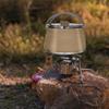 Silicone Folding Camping Kettle Pan Pot Portable Collapsible Heat Resistant Cookware Pot Food Grade for Outdoor Hiking