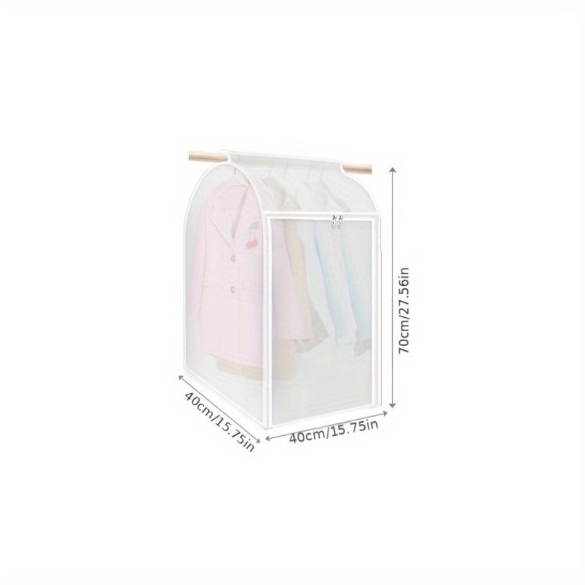 

Multi Size Transparent Long Dust Cover Large Wardrobe Dust Cover Student Dormitory Moisture-proof Transparent Cover 1 Pc
