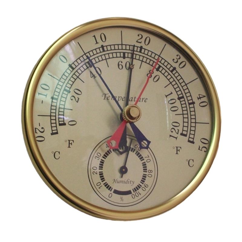 

Декоративный термометр гигрометр часы для украшения садовой стены комнатный уличный термометр метеостанции температура 1