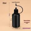 Semi-Transparent Black Needle Tip Oiler, Light-Proof 30ml Glue Dispensing Bottle