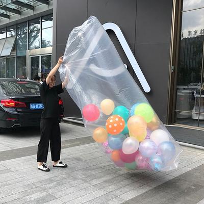 Torba na balony Torba do przechowywania Do transportu Balon Przezroczysta Duża Duża Plastikowa Torba Narzędzie