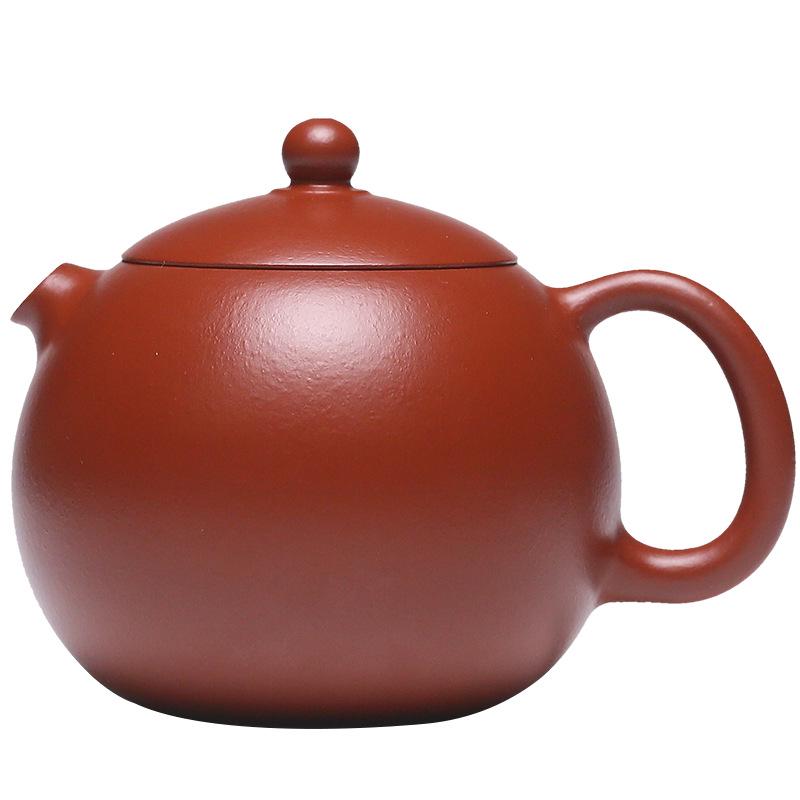 Red Clay Pufferfish Little Xishi Teapot 180ml - Kung Fu Tea Set with Gift Engraving.