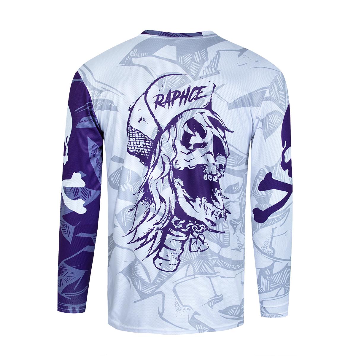 

Мотоциклетный топ для езды на горном велосипеде Skull Ghost Claw Riding Быстросохнущий дышащий длинный рукав, подарок на Хэллоуин Matocross lersev Bike Shirt All Saints L