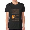 Gitaar Man Dames Katoenen T-shirt, Puur Katoen Premium Print, Duurzaam, Casual Mode. Rock And Roll Gitarist Ontwerp, Een Perfect Cadeau Voor Muziekliefhebbers