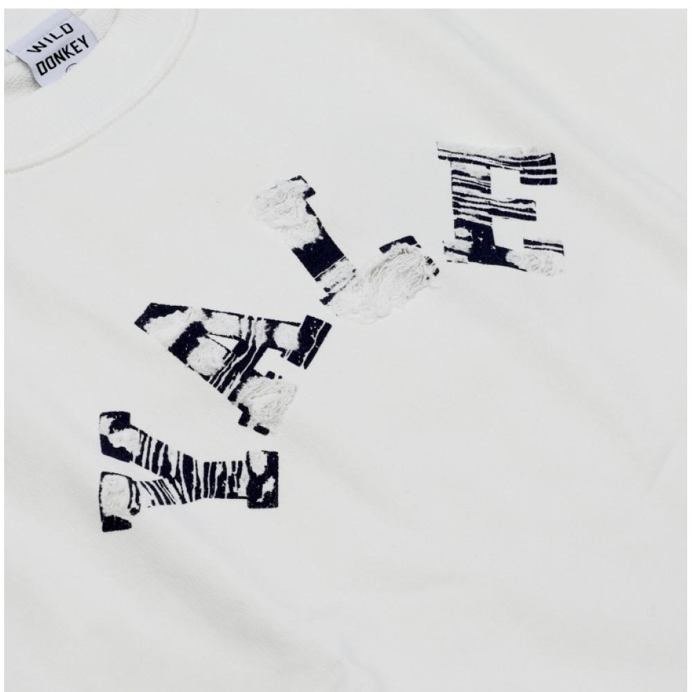 Wild Donkey Unisex Sweatshirt Fg Yale Off White