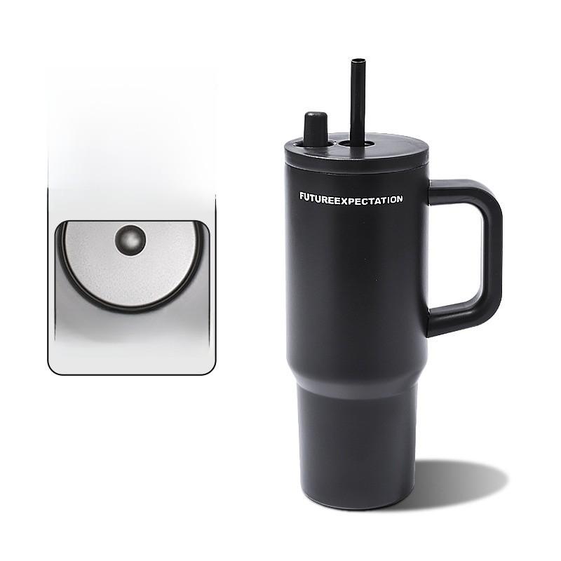 

Star Night Handle Travel Mug With 316 Stainless Steel Vacuum Insulation For Office And Outdoor Use Dark Night