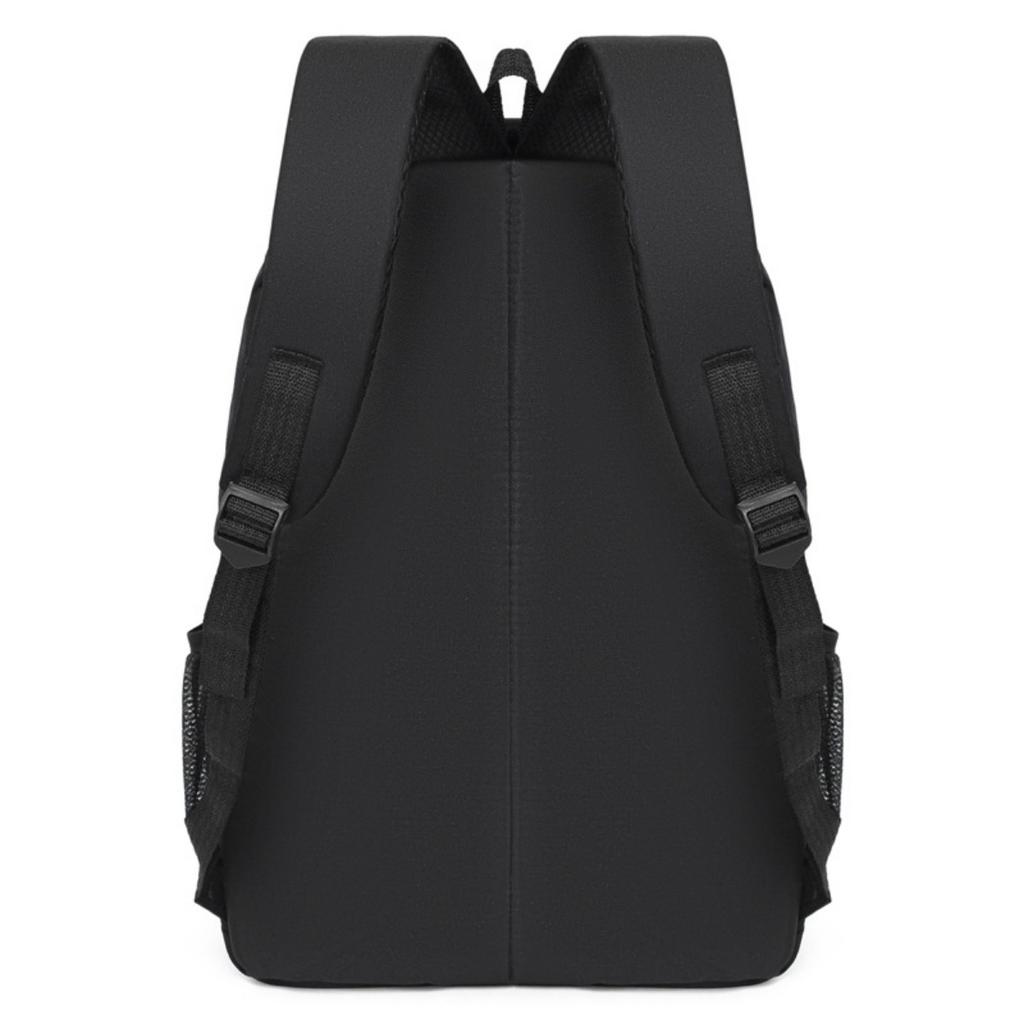 Unisex Casual Backpack - Durable Nylon Multi-Pocket Travel Bag , Ergonomic Shoulder Straps & Zipper Closure for Business Trips, Short-Distance Travel