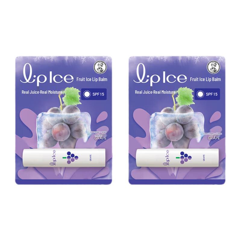 

Mentholatum Fruity Ice Grape Lip Balm Twin Pack