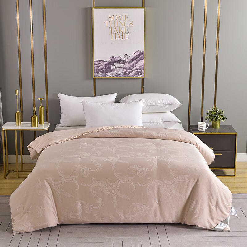 

FIRS Golden Cocoon Jacquard Mulberry Silk Quilt SS-BC1301