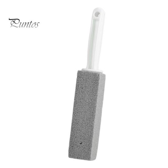 Pierre ponce pour toilettes Élimination des taches d'eau dure Dépôts de calcium Manche long Poignée ergonomique Nettoyant pour toilettes