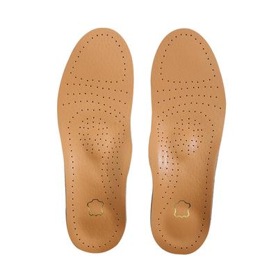 Leather Orthopedic Insole Orthotic Arch Support Instep Flat Foot Shoe Pad PU Latex Antibacterial Active Carbon Foot Care Unisex