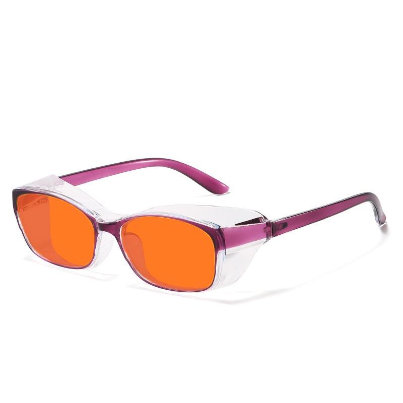 Nové sluneční brýle s nočním viděním a ochranou proti modrému světlu, sluneční brýle s ochranou okrajů pro sledování mobilních telefonů, počítačů, ochrana očí