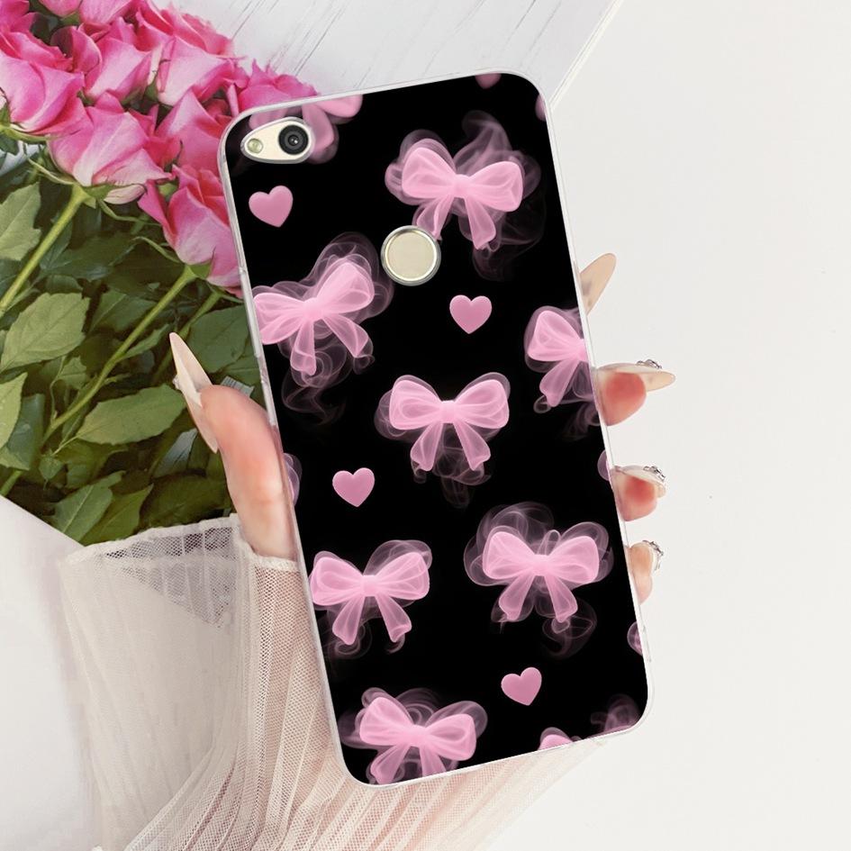For Huawei P8 P9 Lite 2017 Case PRA-TL10 Cover Fashion Butterfly Soft Clear TPU Phone Case For Honor 8 Lite Nova Lite 2017 Funda