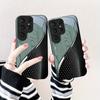SimplicityTrend Exquis luxe Haut de gamme Coque de téléphone Coque de téléphone en verre pour Samsung Galaxy S26 S25 S24 S23 S22 S21 FE, Ultra, Plus