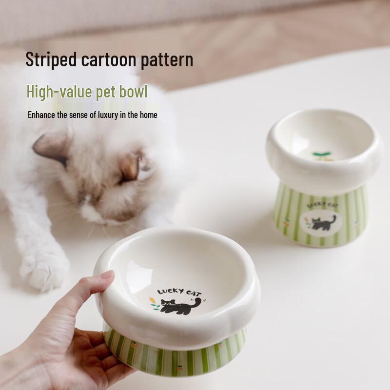 Changbaosen Ceramic Pet Feeding Bowl