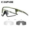 Kapvoe Photochromic Hiking Eyewear Cycling Glasses UV400 MTB Clear Mountain Bike Bicycle Sunglasses for Men Women Sports Glasses