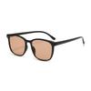 2026 High-End Gradient Retro Sunglasses - Unisex Brown Small Frame for Trendy Style