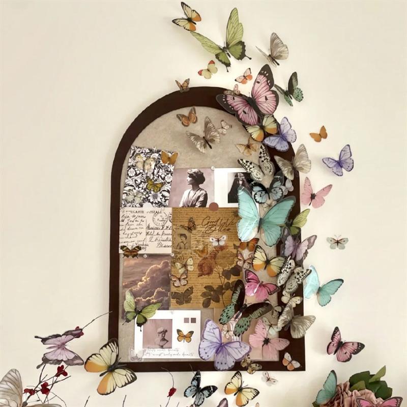 1 шт. DIY войлочные наклейки на стену в европейском стиле арка фото домашний декор 30 * 40 — фото 7