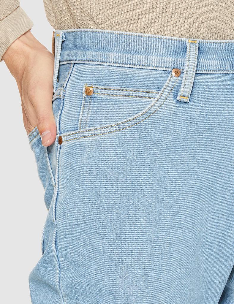 Lee Jeans Warm Denim Straight Warm and Light Size 31 [Official] Pants, Fit, Warm, Men's, Blue,