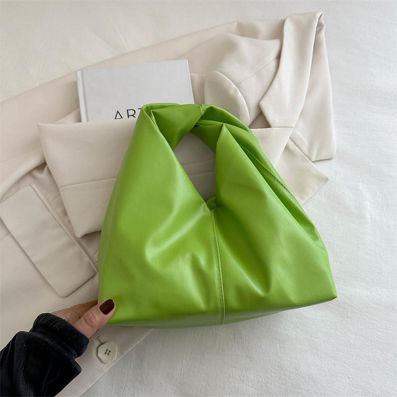 Trendy Summer Tote Bag For Women In Black Brown White And Green Stylish Pu Material