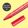 FLAIR Creative Series Dura Chisel Water Colour Pen Set Of 10 Refillable Non Toxic Washable Coloring Pens For Kids Art