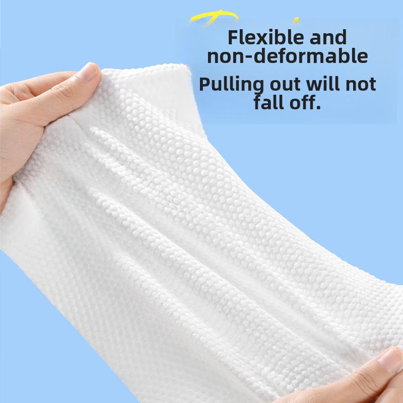 Wall-Mounted Disposable Face Wash Towel - Thick, Absorbent Towel Wipes for Home Use