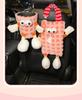 Fiyyuga Car Trash Tissue Box Car Storage Bucket Hanging Waterproof Umbrella Storage Cartoon