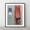 Girls Poster Print Home Decor Mural Photography Pictures Funny Toilet Canvas Painting Locker Room Wall Art Decor