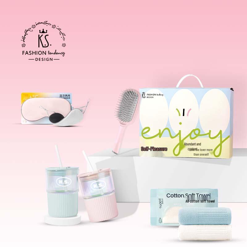 

K.S. KS-928 Glass Insulated Mug Set