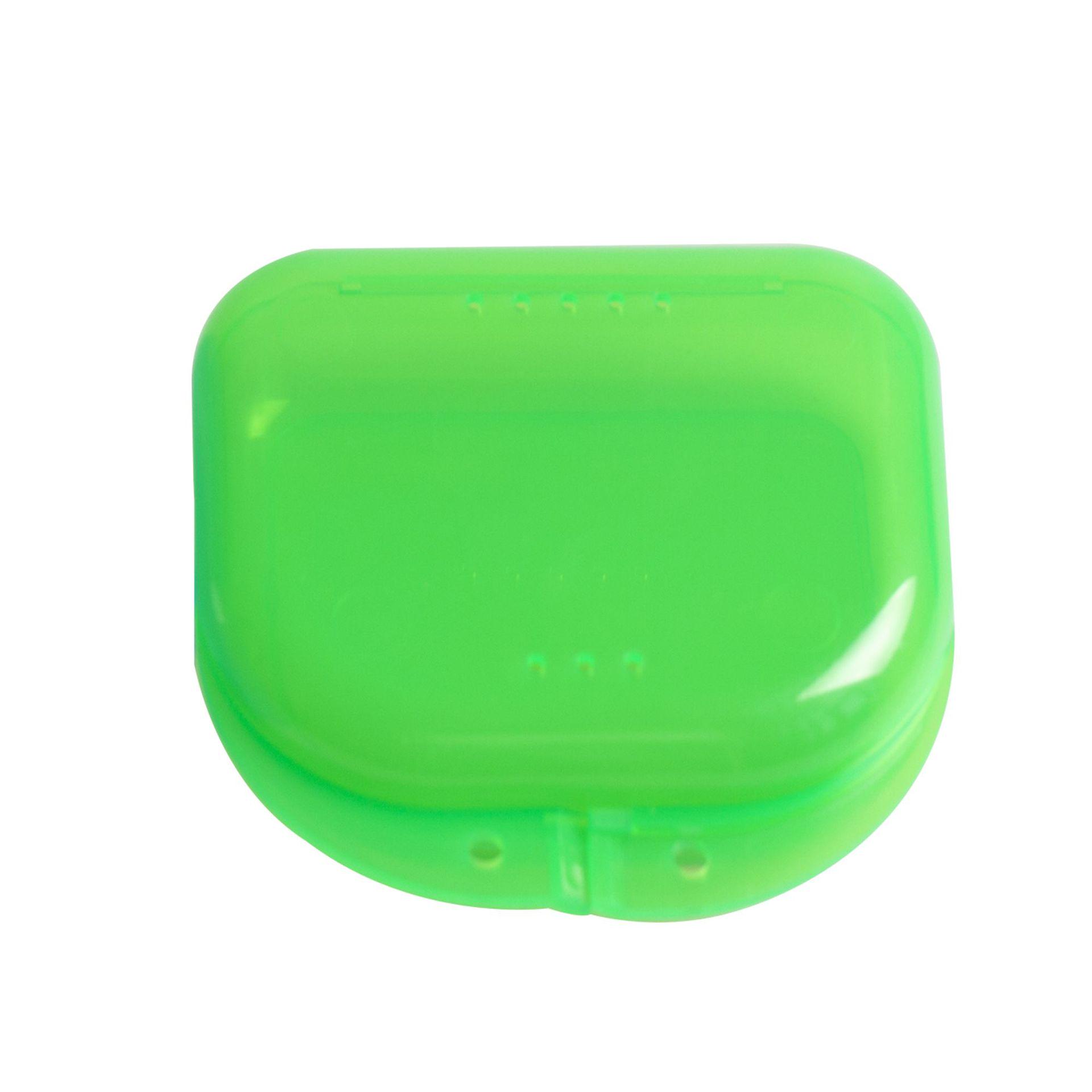 

Clear Retainer Storage with Ventilation Holes зніміть зелений колір