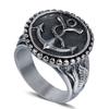 European and American Fashion Personalized Boat Anchor Titanium Steel Ring Trend Vintage Ring Jewelry 2026