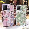 Lanyard Dirt-resistant Phone Case For Tecno Pova/LD7 Soft Case Back Cover Anti-knock Durable Protective Cute Cartoon