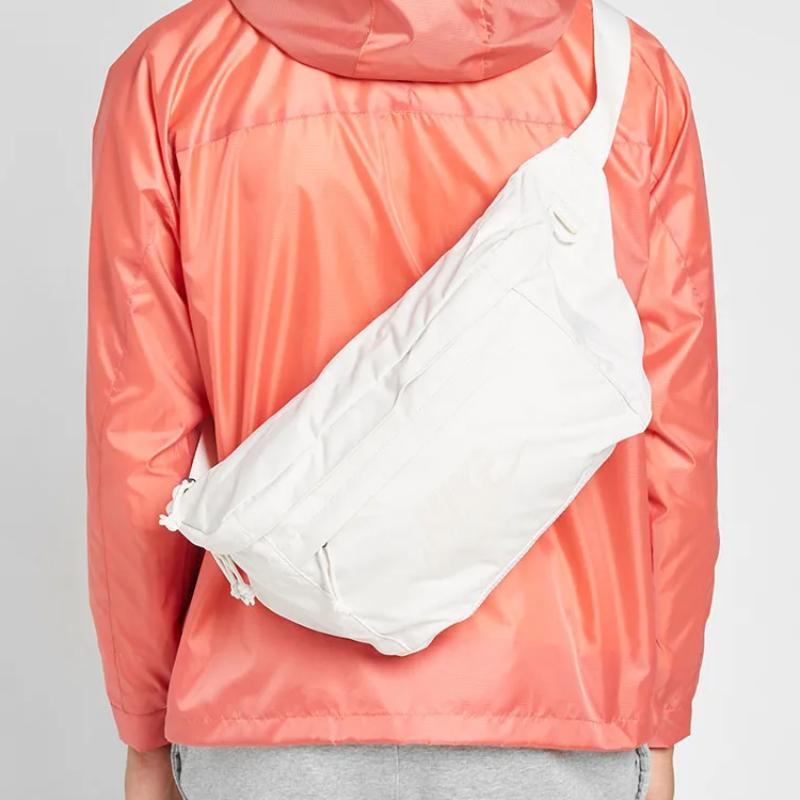 Nike Polyester Shoulder Bag Crossbody Bag Sling Bag Fanny Pack Regular Unisex Phantom Gray Casual BA5751-030