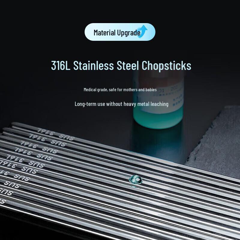 316L Edelstahl Essstäbchen