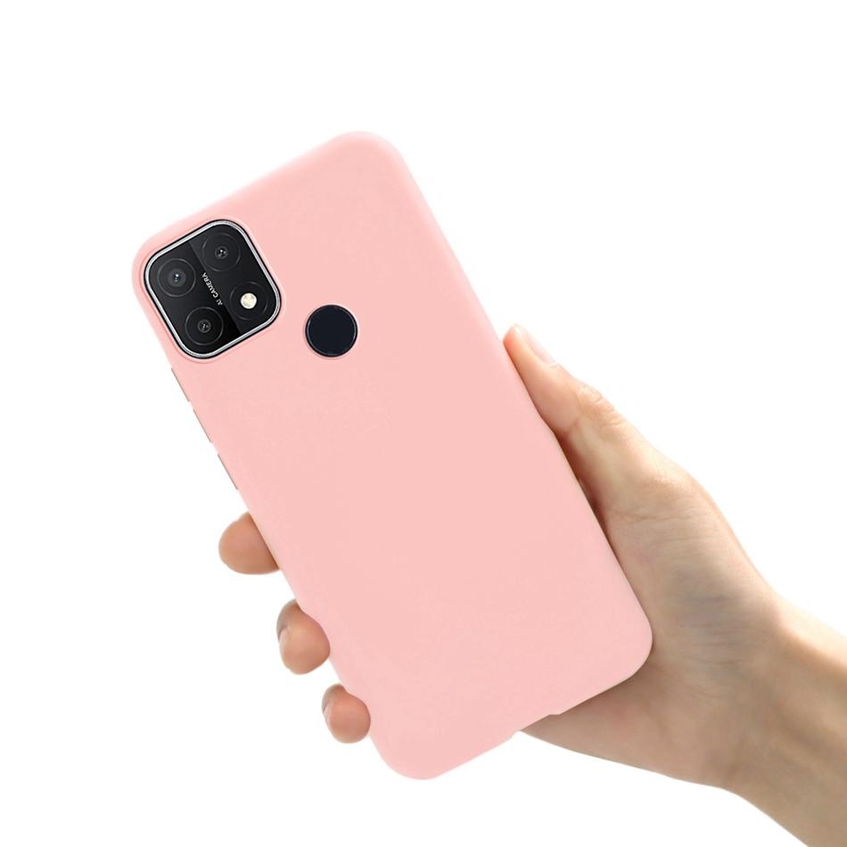 Luxus Bunte Hülle Für OPPO A15 Handyhülle OPPO A15 2020 Candy Silikon Weiche Rückseite Hülle Für OPPO A15s A15 S A 15 15S Funda