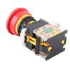 22MM Red Self Locking Emergency Stop Switch Button with Big Mushroom Head