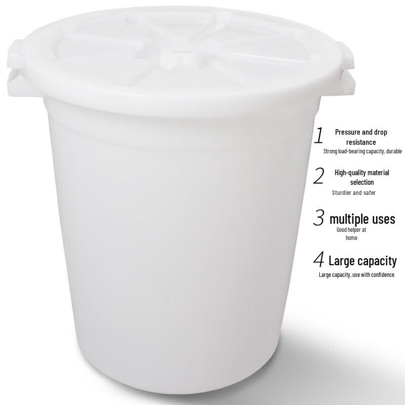 Jieboly 200# Large Capacity Thickened Plastic Water Storage Bucket