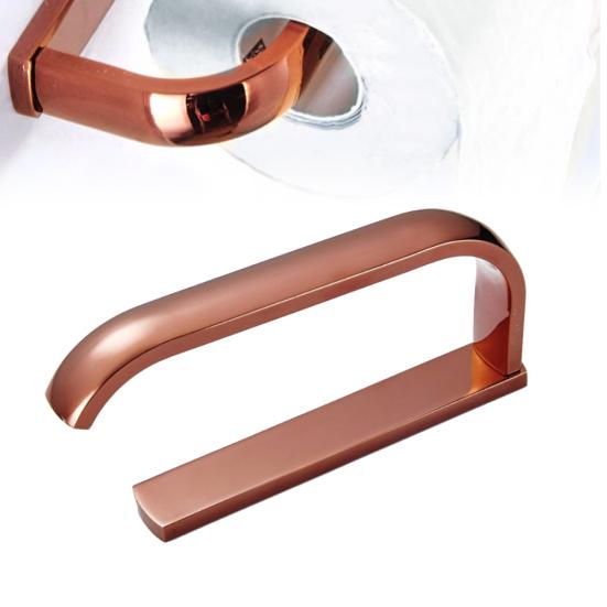 Bathroom Tissue Holder Copper Toilet Paper Roll Rack Apartment Home Hotel Decor