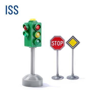 Kids' Traffic Signal Light Simulation Toy with Flashing and Voice for Early Education