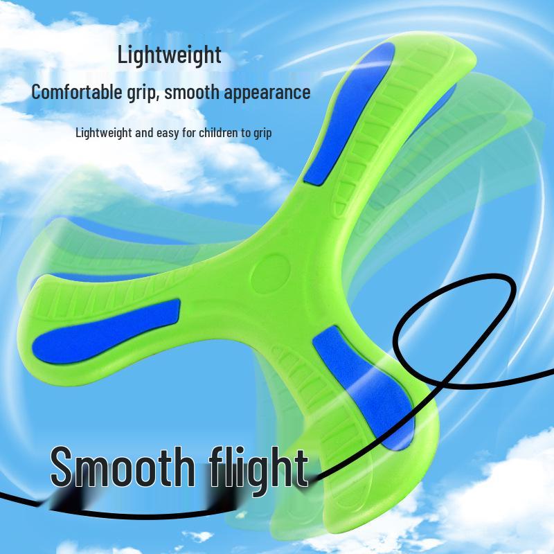 Children's Cartoon Soft Frisbee Boomerang - Interactive Outdoor Pet Toy