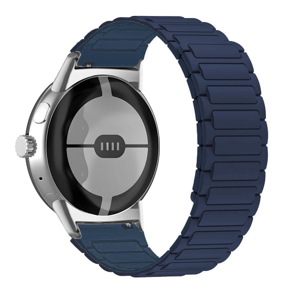 Für Google Pixel Watch 3 2 1 45mm 41mm Magnetisches Silikon-Ersatzarmband für Google Pixel Watch 3 2 1 Sport-Armband