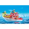 PLAYMOBIL 71598 Barco de salvamento e bombeiros, Os bombeiros, Ação Heróis, A partir de 4 anos