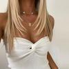 Cross Zone Sexy Pure Color Woolen Tube Top
