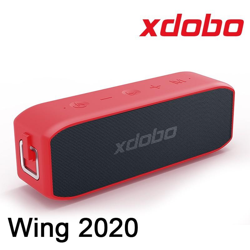 

XDOBO Wing 2020 20 Вт Мини Портативная Беспроводная Басовая Bluetooth-колонка IPX7 Водонепроницаемый Длительный Время Воспроизведения USB DSP TWS Саундбар Сабвуфер красный