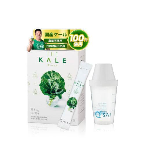 

Q SAI Green Juice The Kale Powder, 7g x 30 bottles, with shaker cup