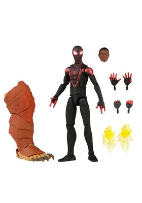 Hasbro Marvel Legends Series Gamerverse Miles Morales Action Figure with Parts 6-inch F3024, Authentic, Build-A-Figure