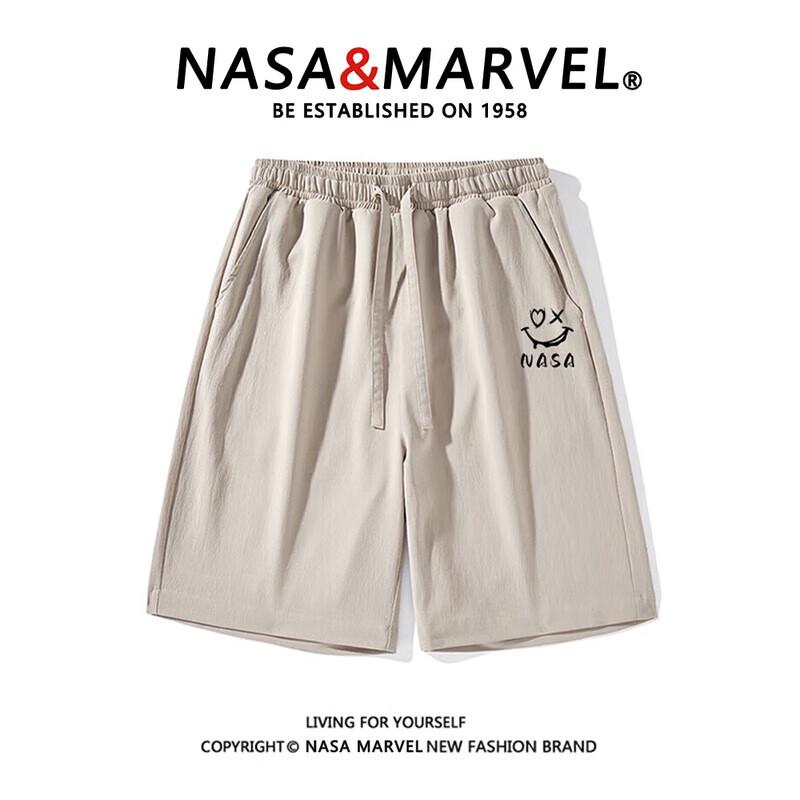 NASA MARVEL Men s Summer Casual Shorts L